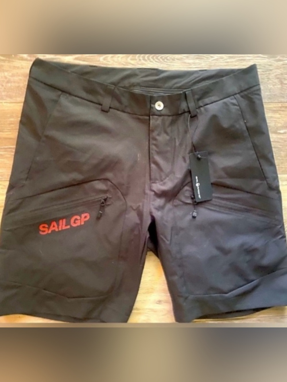 Sail Racing Bowman Tactical Shorts Men's L Black Performance Sailing Shorts-NWT